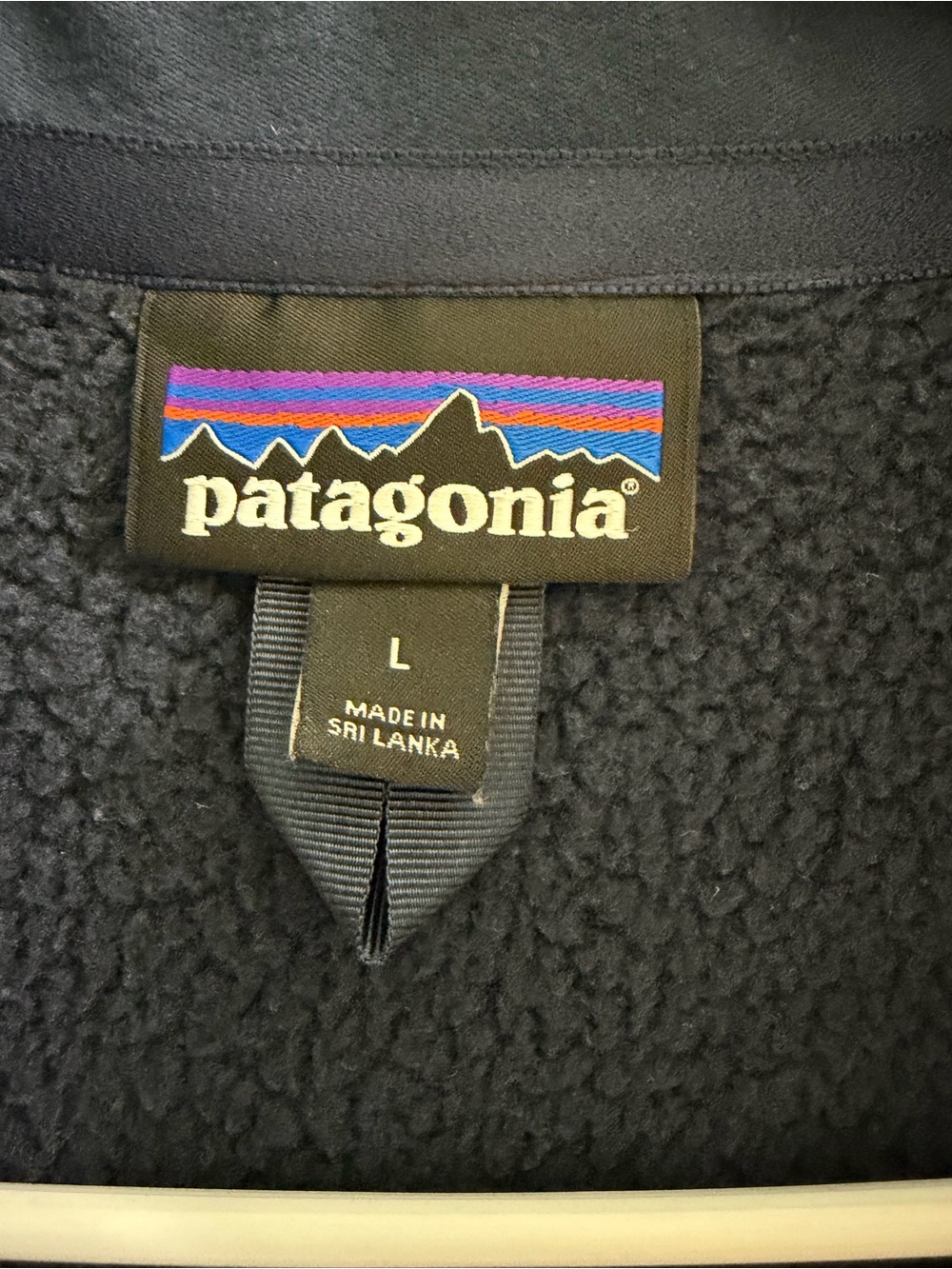 Patagonia Men’s Better Sweater Vest Navy Full-Zip Sherpa Lined L - Picture 2 of 9